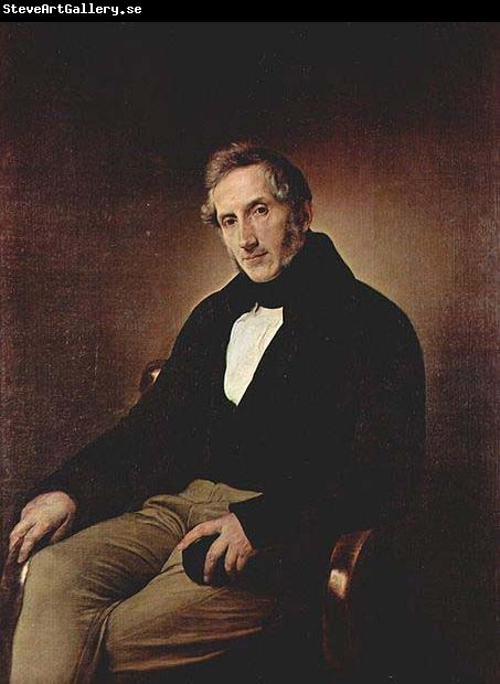 Francesco Hayez Portrait of Alessandro Manzoni